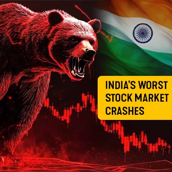 India’s Worst Stock Market Crashes 🚨📉