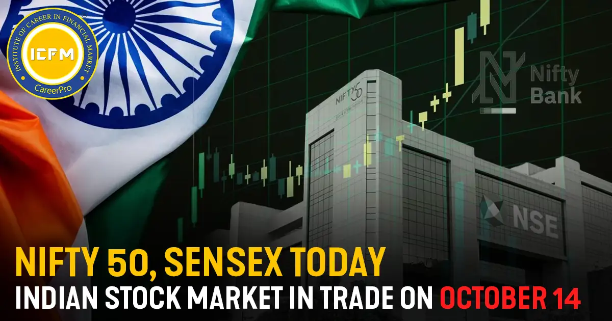 Nifty 50, Sensex today:Indian stock market in trade on October 14 NEWS