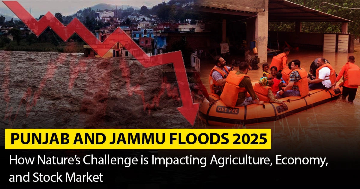 Punjab floods 2025, Jammu floods 2025, Indian stock market, stock market news India, stock market impact floods, Nifty 50 impact, Sensex today