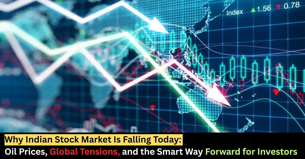 why indian stock market is falling today
