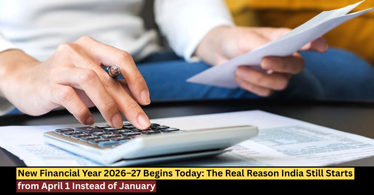 Financial Year 2026-27 India begins April 1 tax planning and calculation concept