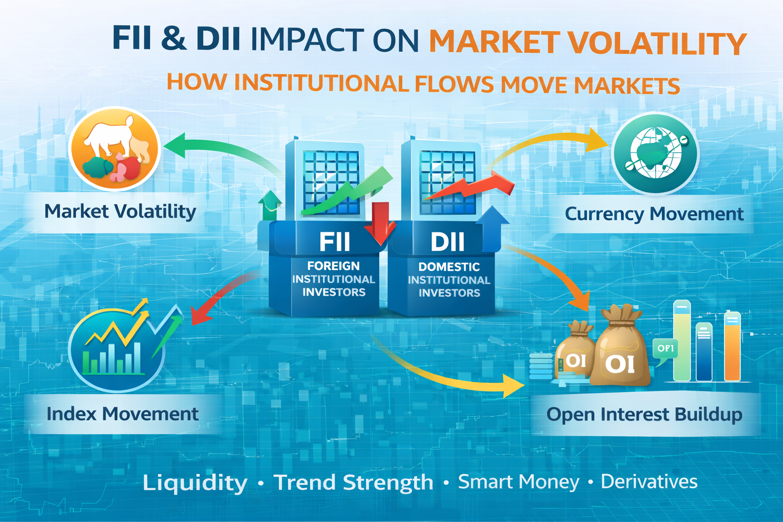 FII and DII Impact on Market Volatility