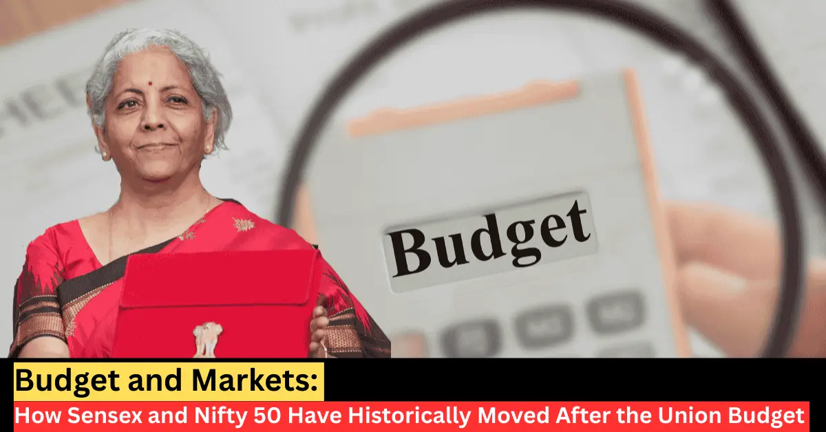 Sensex and Nifty 50 performance after Union Budget showing post-Budget market trends
