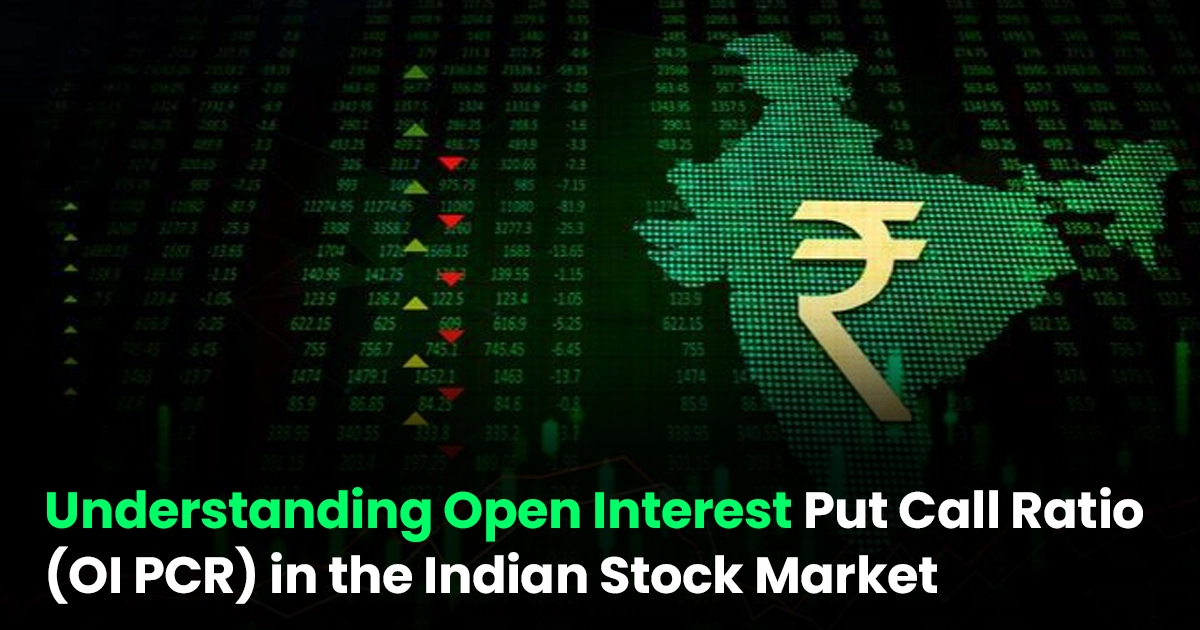 Open Interest Put Call Ratio (OI PCR) explained for options trading in Indian stock market