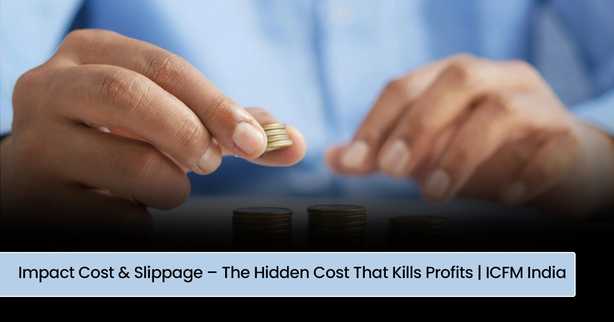 Diagram showing bid-ask spread and slippage in NIFTY options market order execution